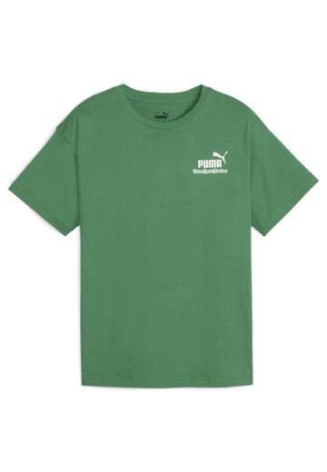 PUMA ESS+ MID 90S GRAPHIC TEE B ARCHIVE GREEN 679238-86