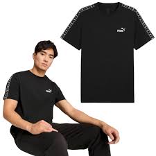 PUMA ESS TAPE TEE BLACK 684674-01