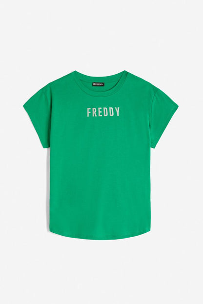FREDDY T-SHIRT MANICA CORTA GREEN BEE S4WMVT2-V59