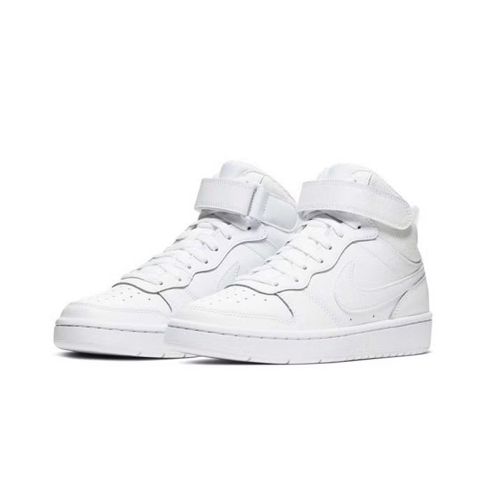 NIKE COURT BOROUGH MID 2 WHITE/WHITE-WHITE CD7782-100