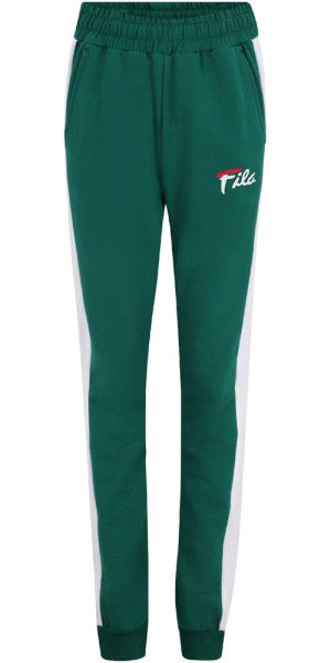 FILA LEONBERG BLOCKED SWEAT PANTS AVENTURINE-BRIGHT WHITE FAT0503-63116