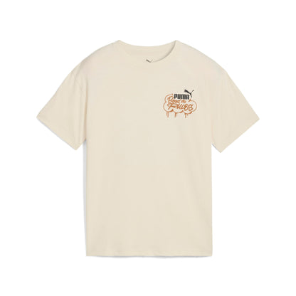 PUMA MID90S GRAPHIC TEE II B WHITE 688465-87