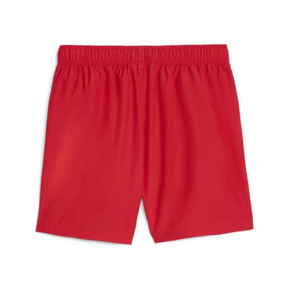 PUMA ESS+ LOGO LAB PUMA WOVEN SHORTS 5'' FOR ALL TIME RED 678990-11