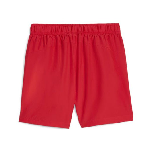 PUMA ESS+ LOGO LAB PUMA WOVEN SHORTS 5'' FOR ALL TIME RED 678990-11