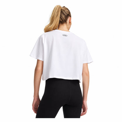 Under Armour T-Shirt Rival Boxy 6011064-101 – Bianco
