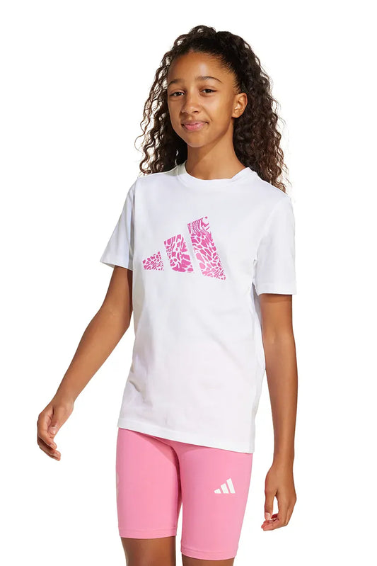 ADIDAS JG ANIMAL LOGO WHITE JI6731