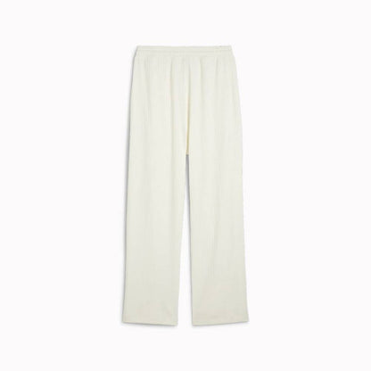 PUMA CLASSICS RIBBED RELAXED PANTS FROSTED IVORY 624268-66