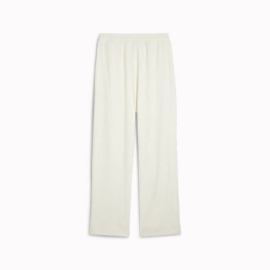 PUMA CLASSICS RIBBED RELAXED PANTS FROSTED IVORY 624268-66