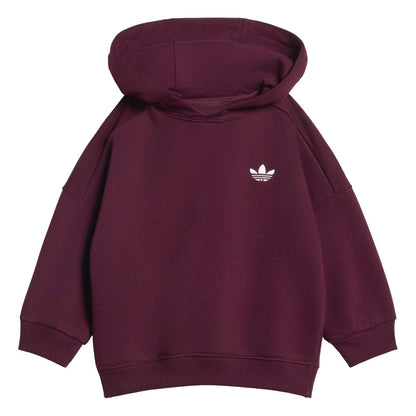 Adidas Tuta Bambino Cappuccio e Pantaloni Borgogna KS1264