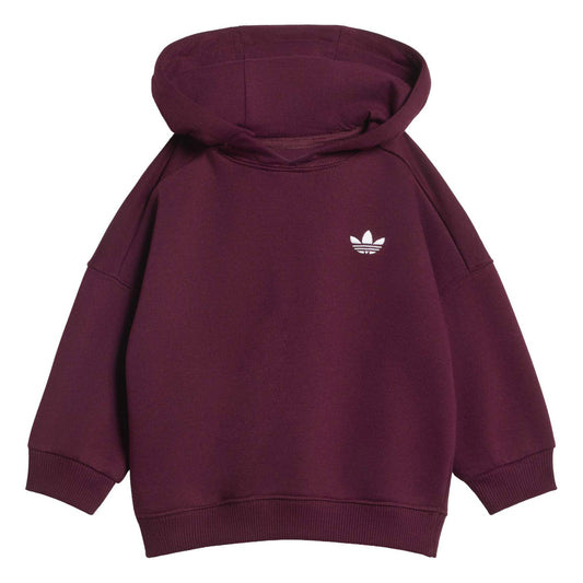 Adidas Tuta Bambino Cappuccio e Pantaloni Borgogna KS1264
