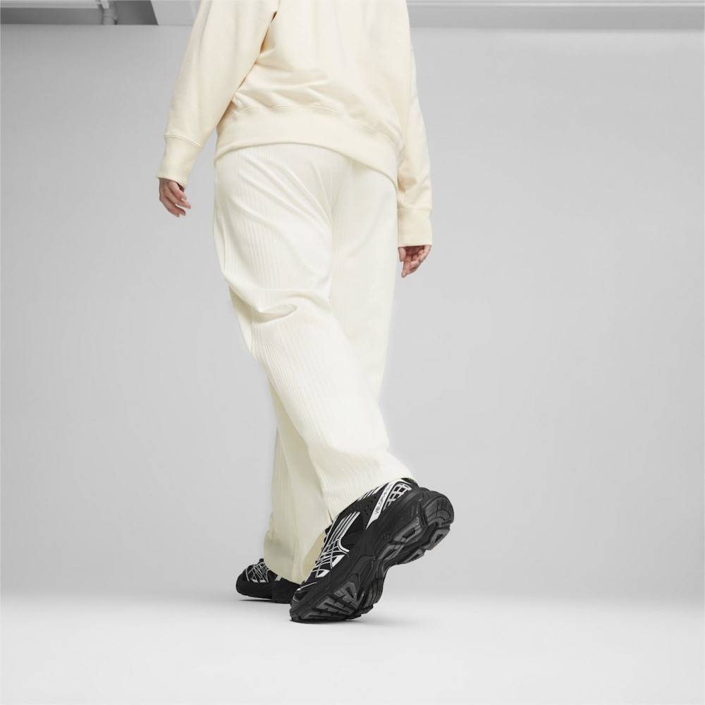 PUMA CLASSICS RIBBED RELAXED PANTS FROSTED IVORY 624268-66