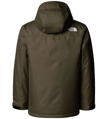 THE NORTH FACE TEEN SNOWQUEST JACKET NEW TAUPE GREEN NF0A8EJQ21L1