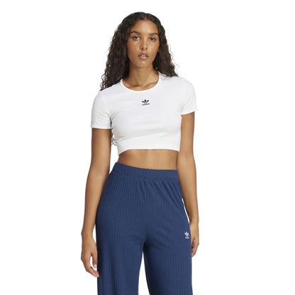 ADIDAS AOR ESS RIB TEE WHITE JC9026