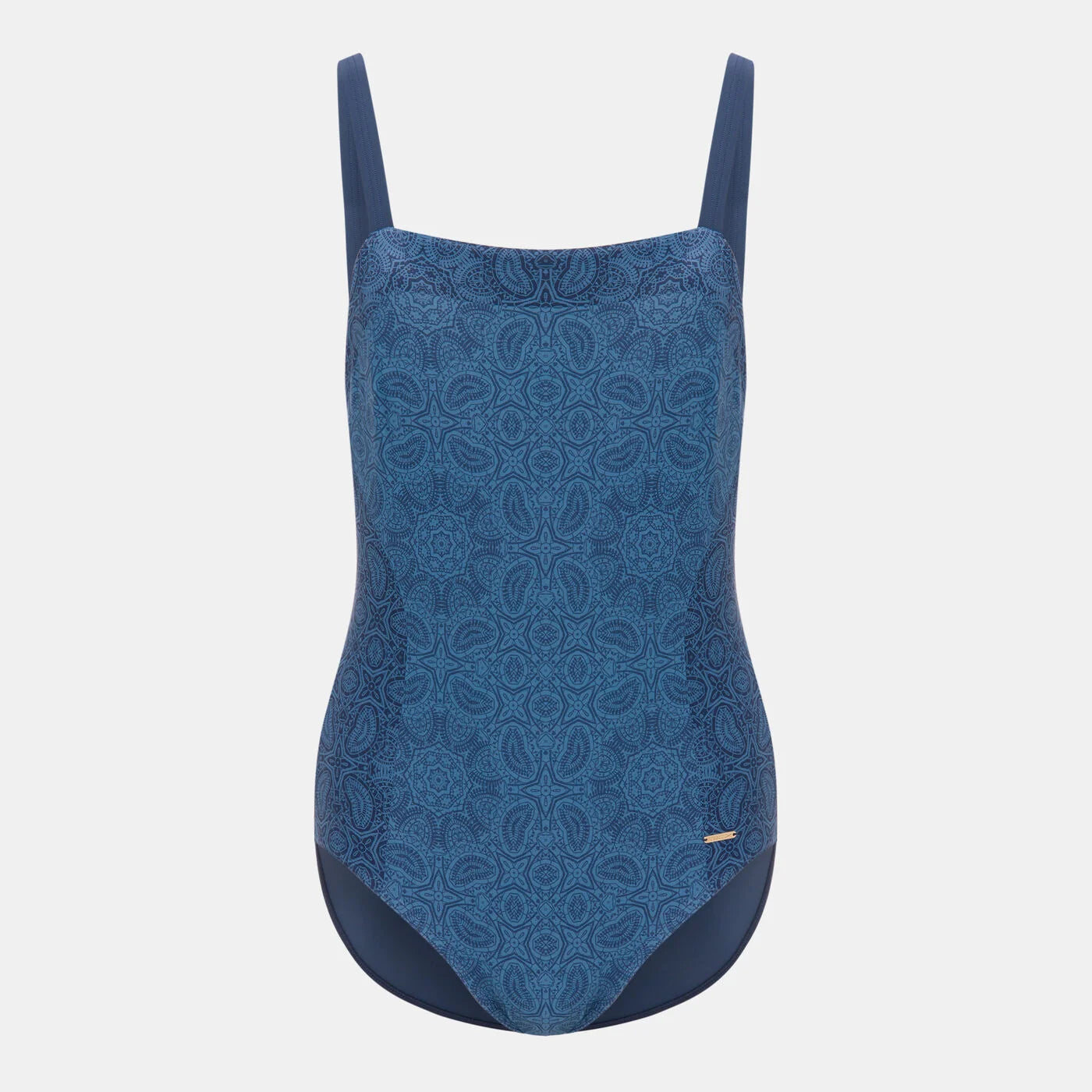 speedo SHAPING PRINTED SQUARE NECK 8-00402217554