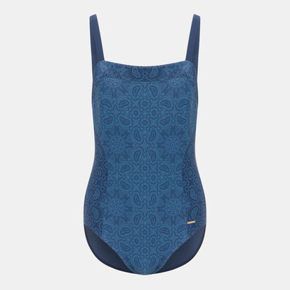 speedo SHAPING PRINTED SQUARE NECK 8-00402217554