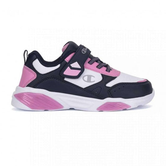 CHAMPION WAVE PU G PS LOW CUT SHOE WHT/NNY/PINK S32820-WW012