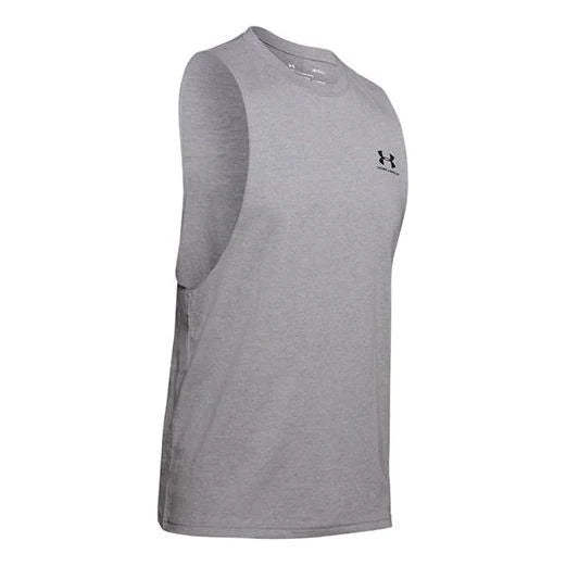 UNDER ARMOUR UA Left Chest Cut-Off Men's Tank 1329286-035