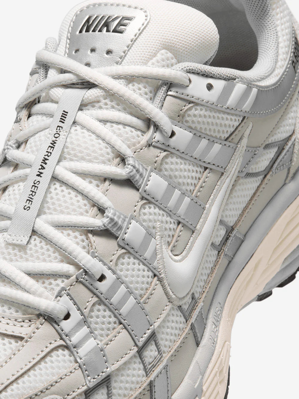 Nike P-6000 AS IU7549-072 | Scarpa Unisex Avorio | Stile Retrò con Nabuk