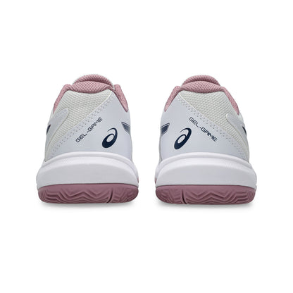 Asics Scarpe da Tennis Bambino Asics Gel-game GS Clay/oc (1044A082-104) – White/Independence Blue 1044A082-104 – foto 6