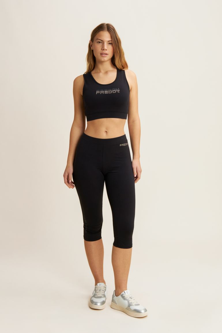 FREDDY LEGGINGS NERO S25WCRP11-N