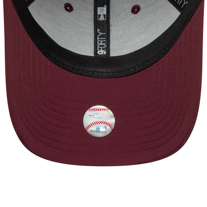 NEW ERA 9FORTY New York Yankees MLB recycled mini rosso scuro 60759063
