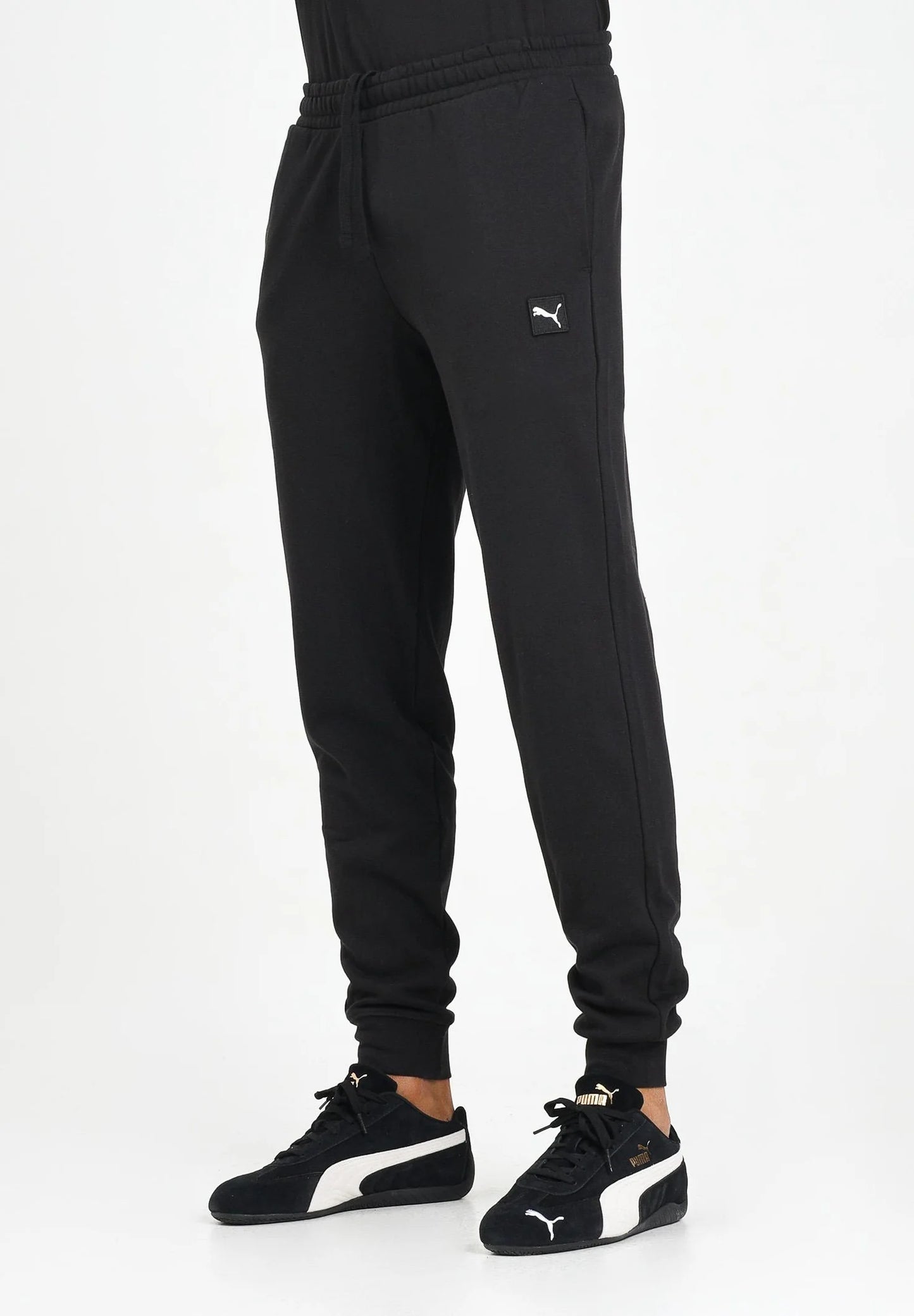 PUMA ESS ELEVATED PANTS FL CL BLACK 688277-01