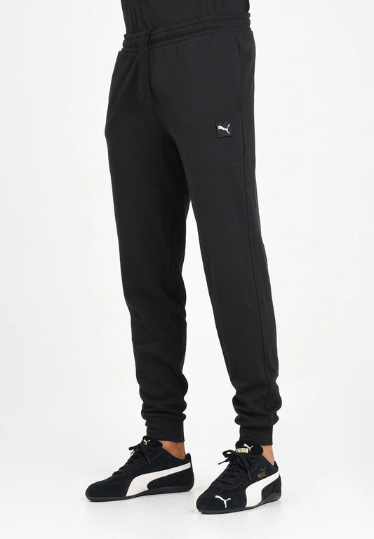 PUMA ESS ELEVATED PANTS FL CL BLACK 688277-01