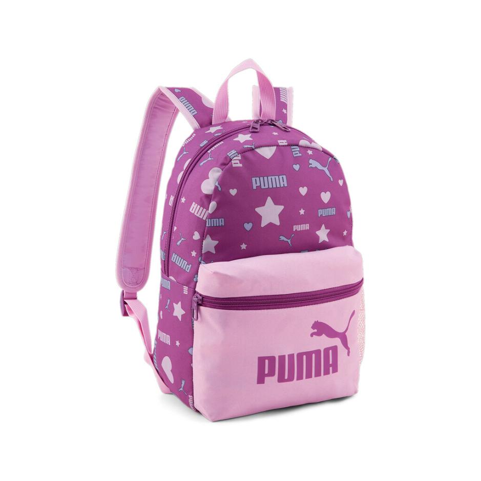 PUMA PHASE SMALL BACKPACK MAGENTA GLEAM-BOUNCY WONDERLAND AOP 079879-15