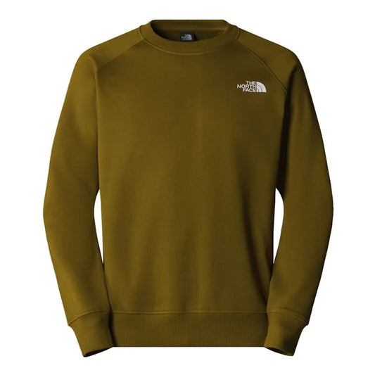 THE NORTH FACE M RAGLAN BOX NSE CREW MOSS GREEN NF0A89FA1OB1