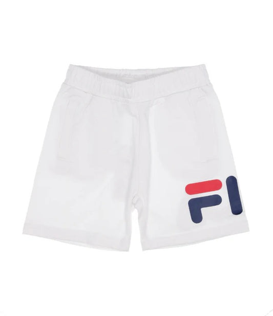 FILA BAJAWA CLASSIC LOGO SHORTS BRIGHT WHITE FAK0122-10001