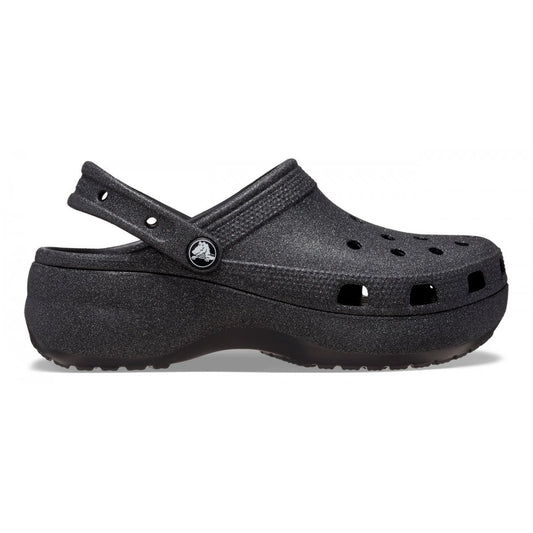 Crocs Classic Platform Glitter Clg W 207241-BLK
