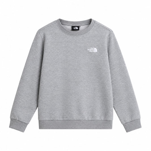 THE NORTH FACE NTF TEEN EVOLUTION SIMPLE DOME CREW TNF PALE GREY HEATHER NF0A8ESMCQO1