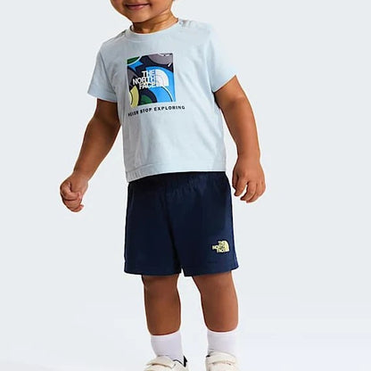 The North Face Baby Box NSE Play Short Set Blu