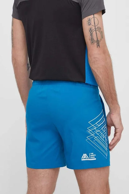 THE NORTH FACE M MA WOVEN SHORT GRAPHIC ADRIATIC BLUE/TNF WHITE NF0A87JNXIT1
