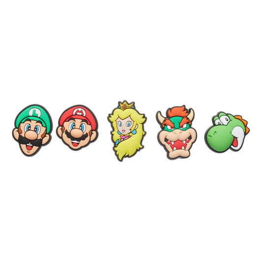 Crocs Super Mario 5 Pack 1501-JIB-UCOL