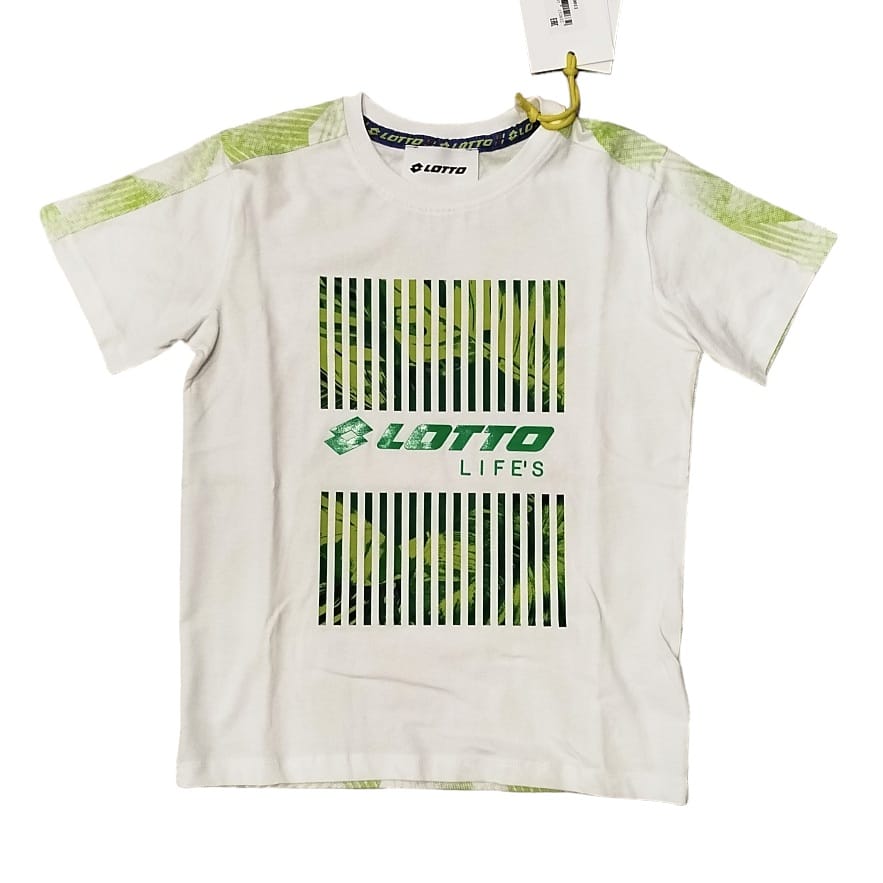 LOTTO T-SHIRT BIANCO LT0011-003