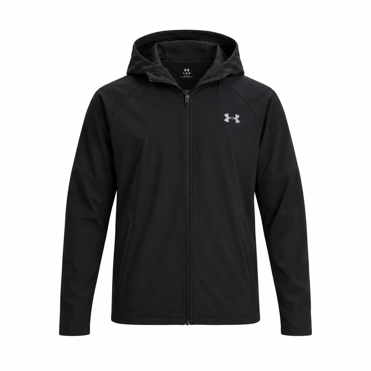 Under Armour UA Tech Utility Woven Jckt 6013804-001 2000001080337 – Giacca a Vento Uomo Nera in Tessuto Woven per Sport, Allenamento, Outdoor e Tempo Libero, Abbigliamento Sportivo
