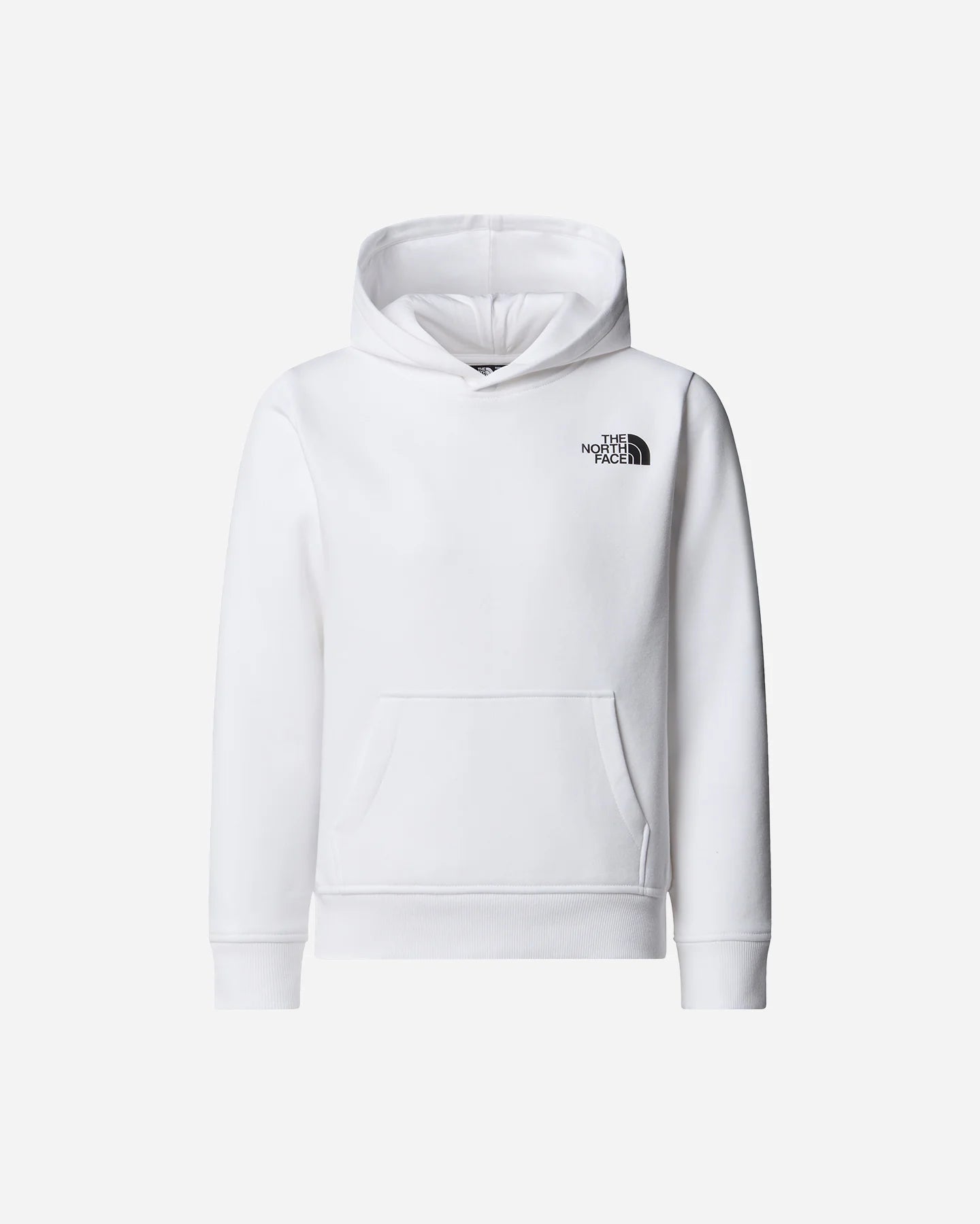 THE NORTH FACE TEEN BOX NSE REGULAR HOODIE TNF WHITE/TNF BLACK NF0A89H9LA91