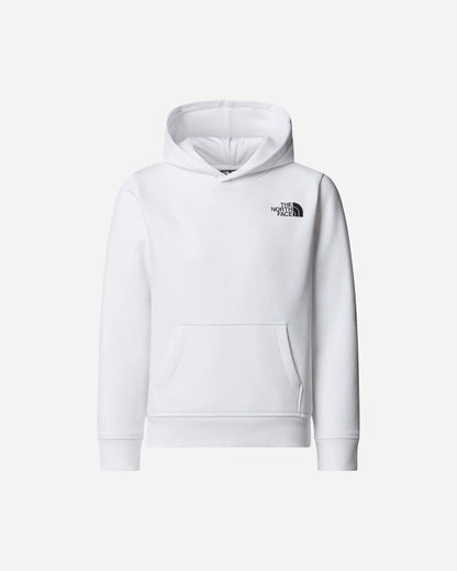 THE NORTH FACE TEEN BOX NSE REGULAR HOODIE TNF WHITE/TNF BLACK NF0A89H9LA91