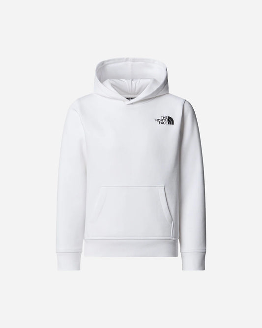 THE NORTH FACE TEEN BOX NSE REGULAR HOODIE TNF WHITE/TNF BLACK NF0A89H9LA91