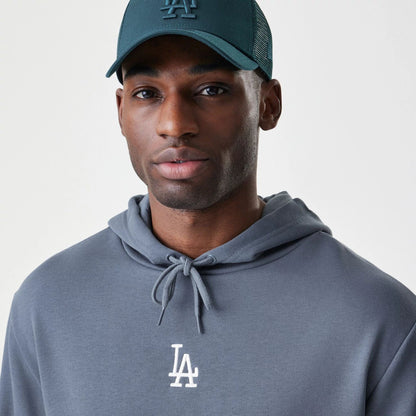 NEW ERA Felpa Oversized LA Dodgers MLB Midi League Essential Grigia Scura 60758690