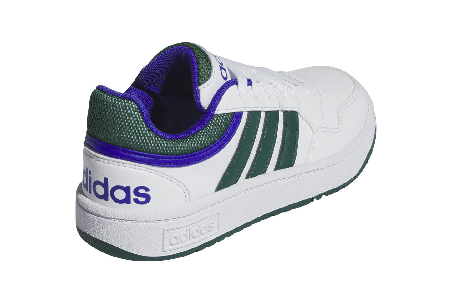 ADIDAS HOOPS 3.0 K FTWWHT/CGREEN/LIOBLU IH8012
