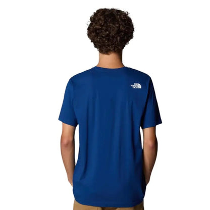 The North Face Mountain Line Tee NF0A87NTD1R1 Blu