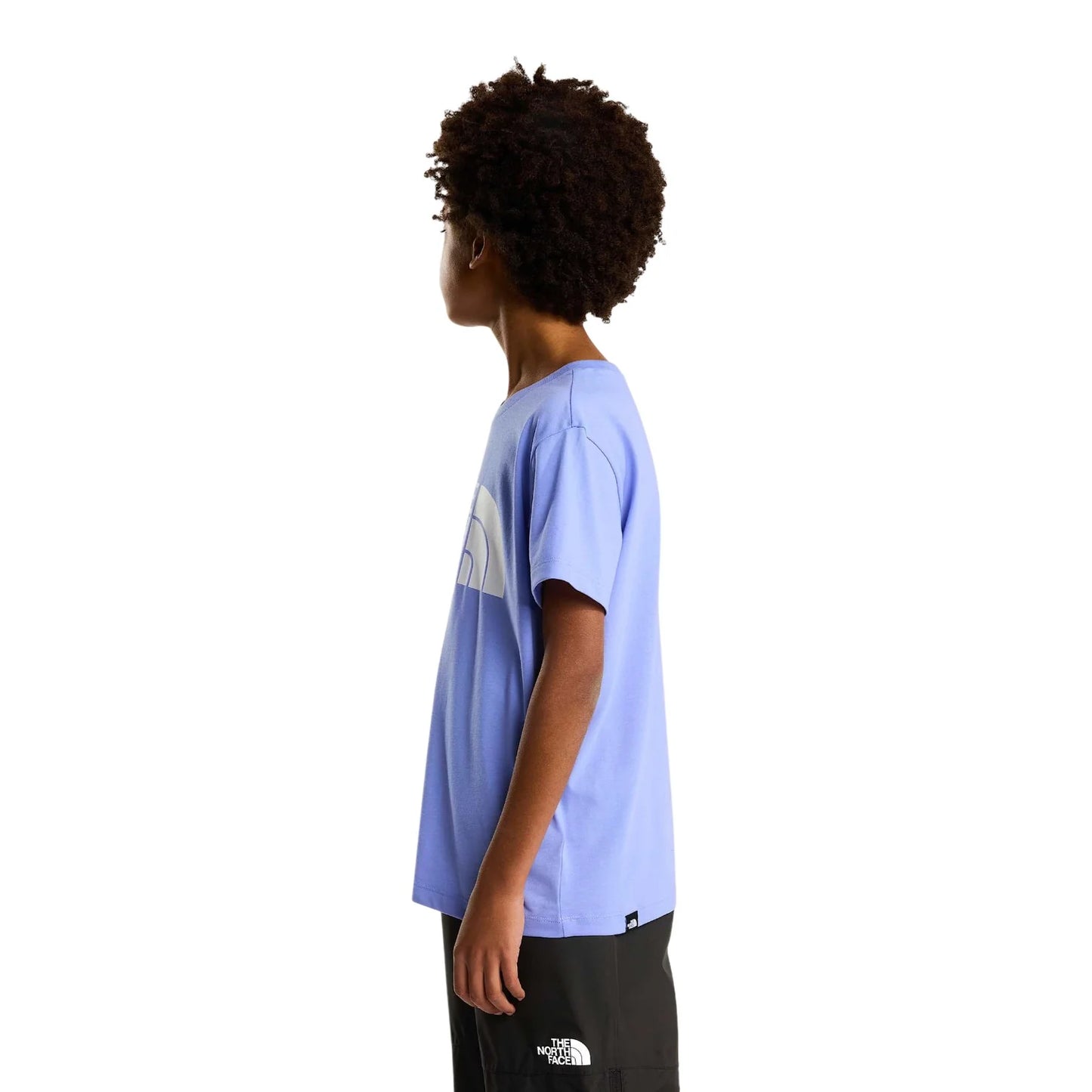 The North Face Teen Easy SS Tee Periwinkle Glow