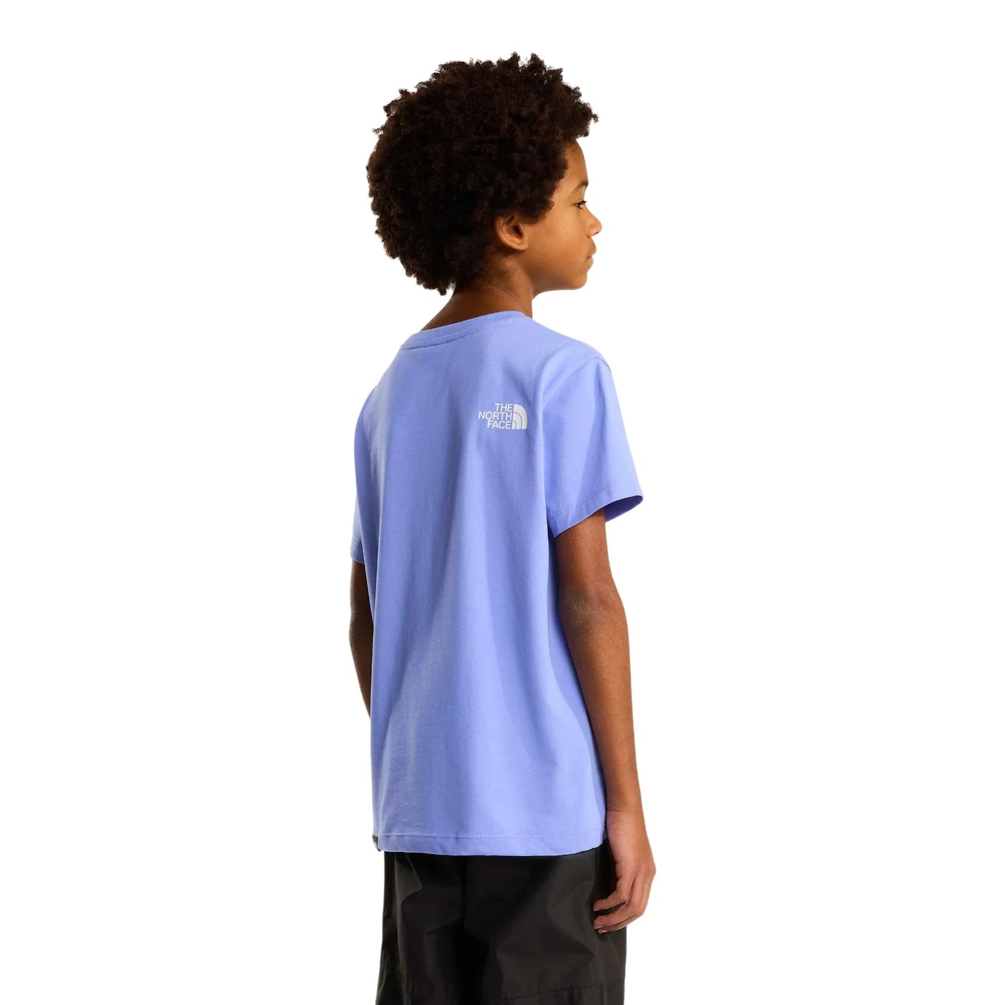 The North Face Teen Easy SS Tee Periwinkle Glow
