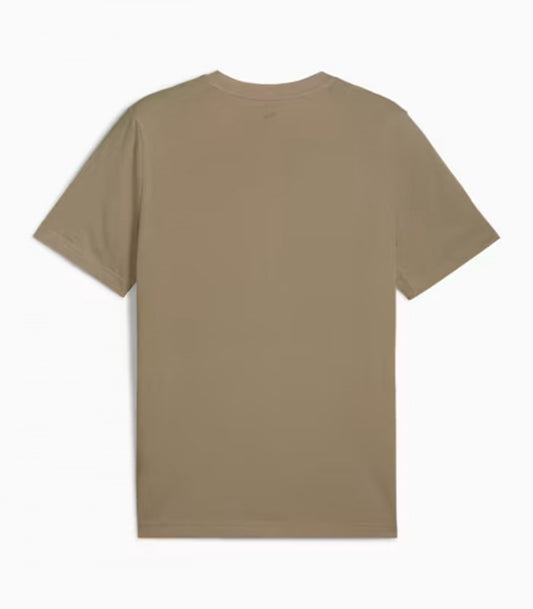 PUMA ESS SMALL NO. 1 LOGO TEE (S) BROWN 682535-83