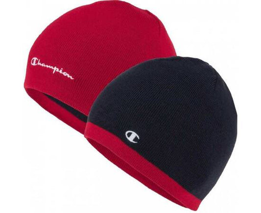 BEANIE CAP  REVERSIBILE BLU-ROSSO 804673-BS501