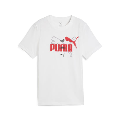 PUMA ESS LOGO LAB SUMMER TEE B WHITE 685795-02