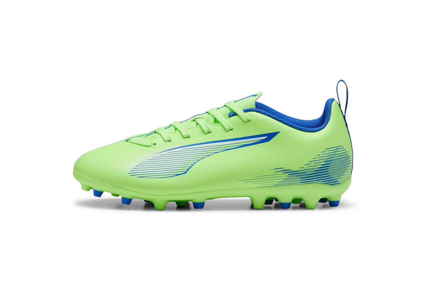 PUMA ULTRA 5 PLAY MG JR FIZZY APPLE-PUMA WHITE-BLUEMAZING 107911-03