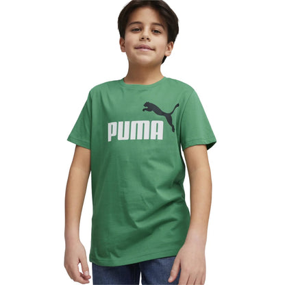 PUMA ESS+ 2 COL LOGO TEE B ARCHIVE GREEN 586985-76